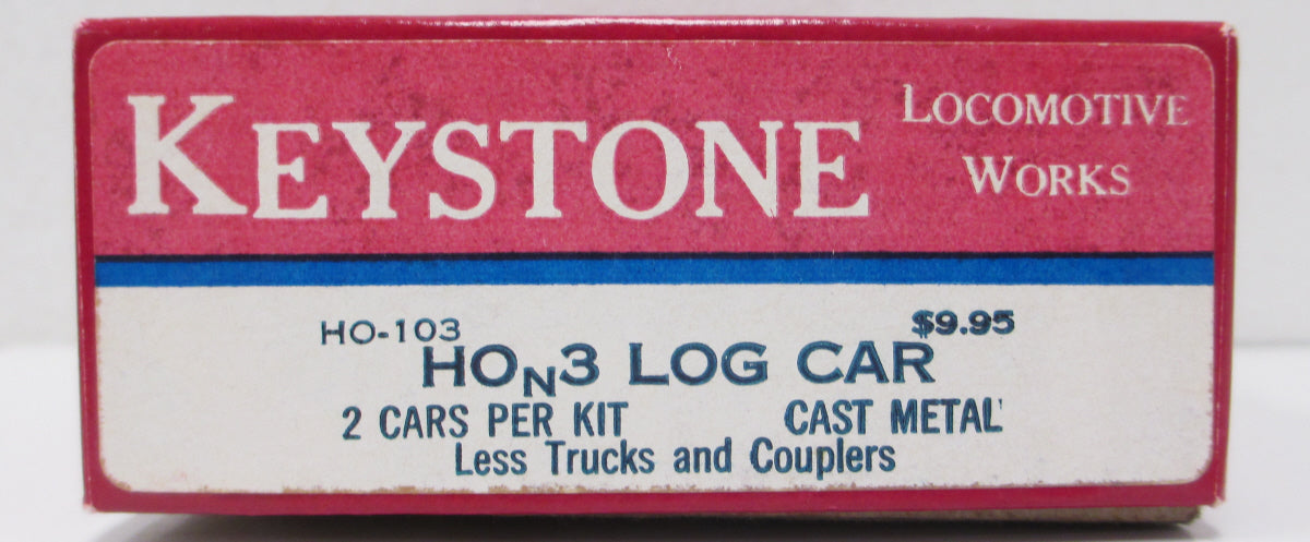 Keystone Locomotive 103 HOn3 Log Car Kit