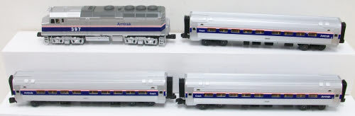 MTH 30-4204-1 Amtrak F40 Amfleet O Gauge Diesel Passenger Train Set w/PS 2.0