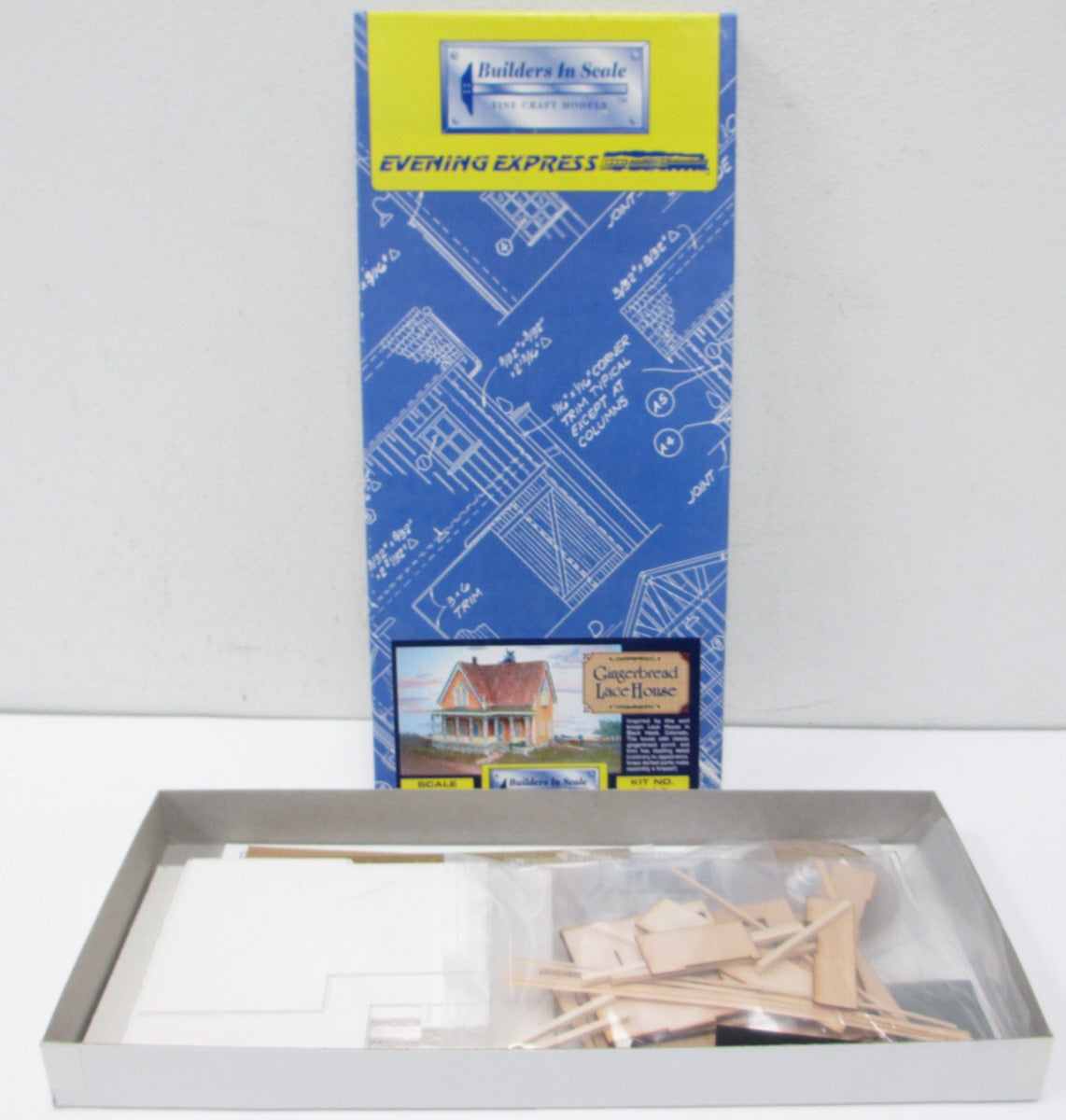 Builders-in-Scale 614 HO Scale Gingerbread Lace House Building Laser Cut Kit