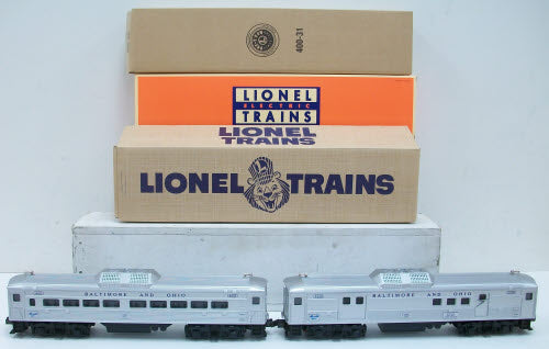 Lionel 6-38313 O Baltimore & Ohio Budd RDC Train Set