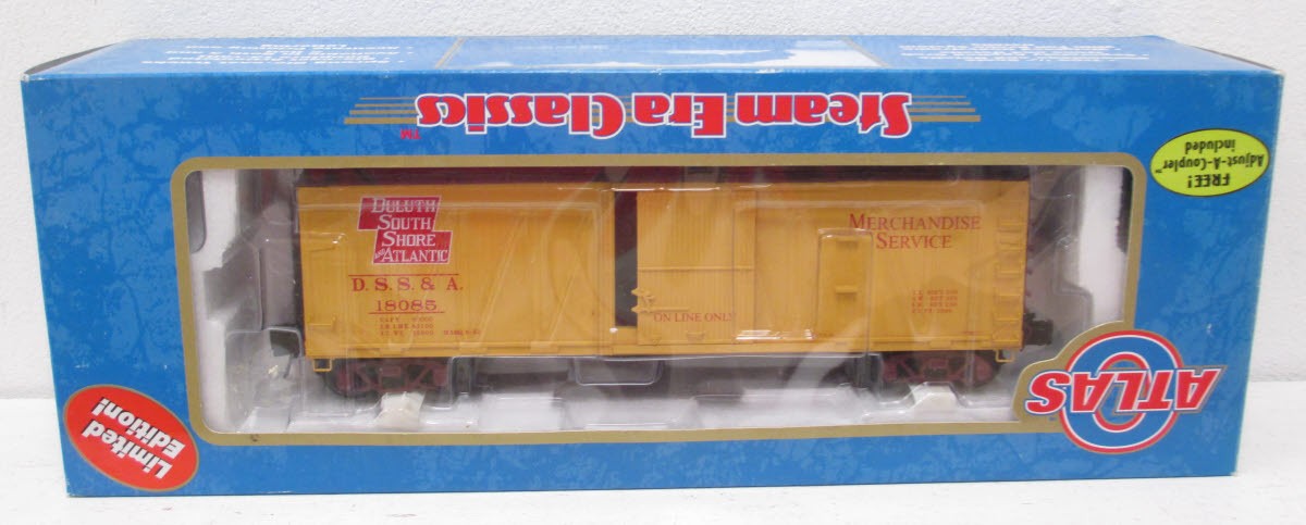 Atlas 45745 N RTR USRA Double Sheathed Box, DSS&A #18085 (3-Rail)