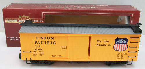 Bachmann 93301 G Scale Union Pacific Boxcar #95764