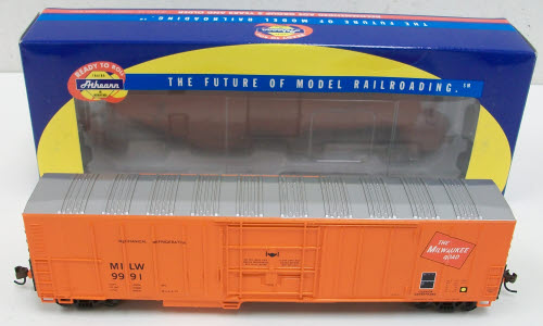 Athearn 7103 HO Milwaukee Road 57' Mechanical Reefer #9991