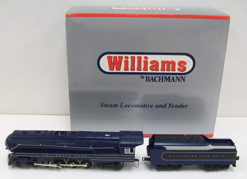 Williams 40307 O Gauge Baltimore & Ohio Royal Blue J Class 4-8-4 Steam Loco