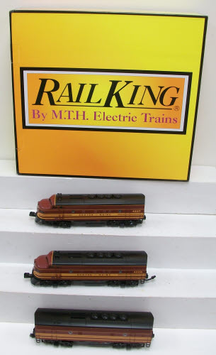 MTH 30-2992-1 B&M F-3 ABA Diesel Engine Set w/Proto-Sound 2.0 #4227A/4228A/4227B