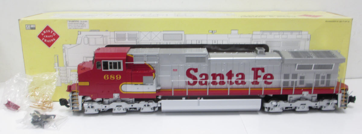Aristo-Craft 23005 G ATSF Dash 9-44CW Diesel Locomotive #689