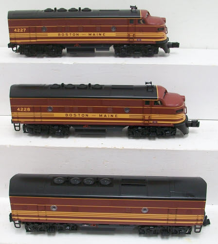 MTH 30-2992-1 B&M F-3 ABA Diesel Engine Set w/Proto-Sound 2.0 #4227A/4228A/4227B