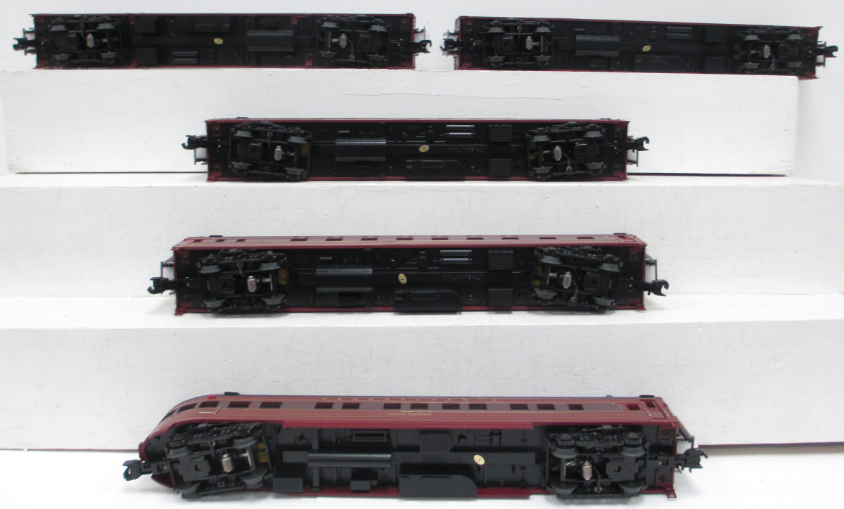 MTH 20-65119 O Pennsylvania 70' Streamlined Ribbed Sided Passenger Car Set