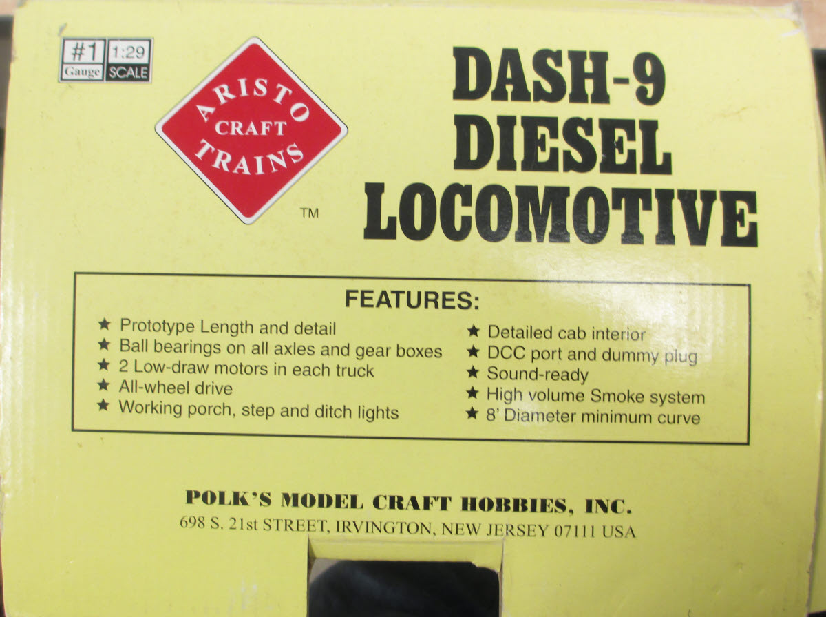 Aristo-Craft 23005 G ATSF Dash 9-44CW Diesel Locomotive #689