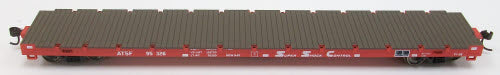 Athearn 92671 HO ATSF 60' Flat Car #95326