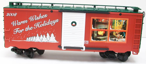 Lionel 8-87030 G Scale 2008 Christmas Boxcar