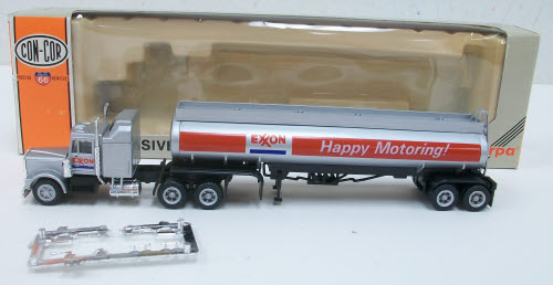 Con-Cor 0004-001032 HO Exxon Tractor & Tanker Trailer
