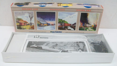 Walthers 932-5630 HO Santa Fe 81' 4-Truck Depressed-Center Flatcar # 90012