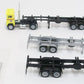 Con-Cor 0004-008399 HO 40' Freightliner Ryder Tractor with 3 Container Chassis