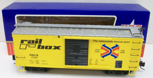 USA Trains 190703 G Railbox Steel Box Car #17033