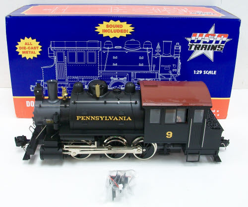 USA Trains 20056 G Pennsylvania Dockside 0-6-0T Steam Locomotive with Sound #9
