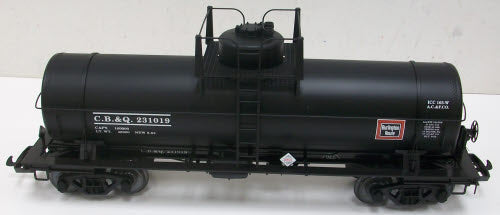 USA Trains 15111 G Chicago, Burlington, & Quincy 10,000-Gallon Tank Car #231019