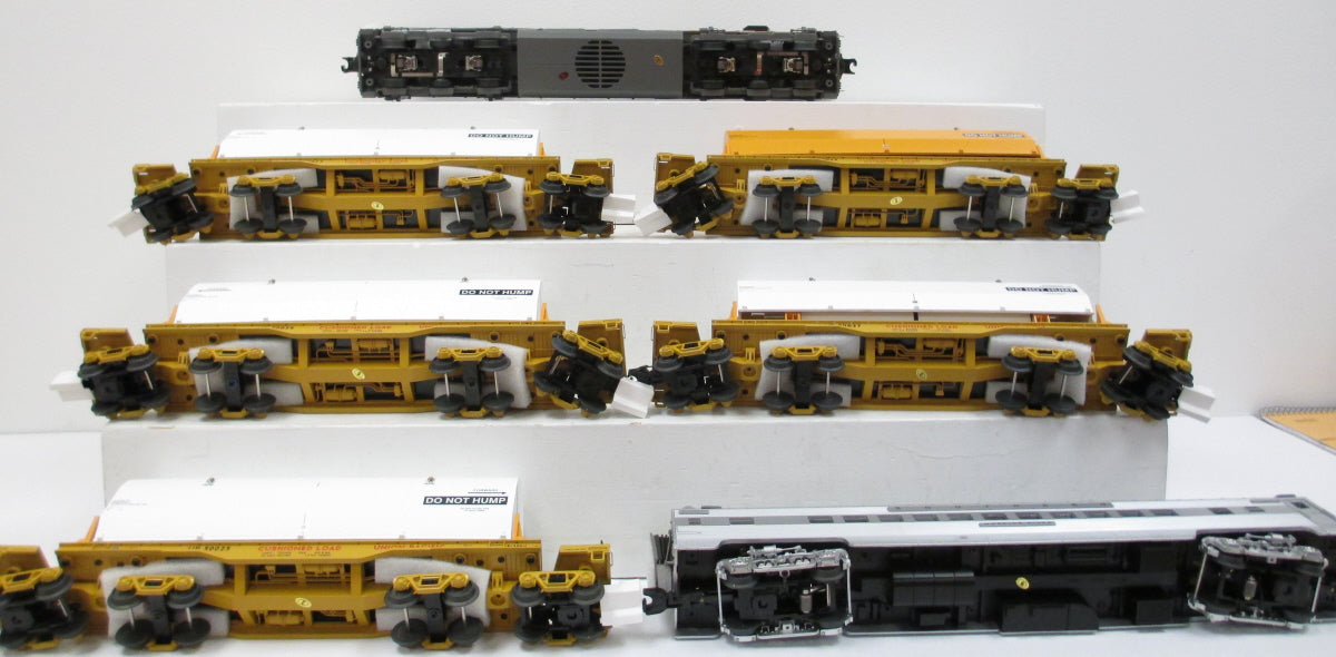 MTH 20-20013-1 O NASA AC4400 Diesel Locomotive Set w/PS 2.0 (7 Pc Set)