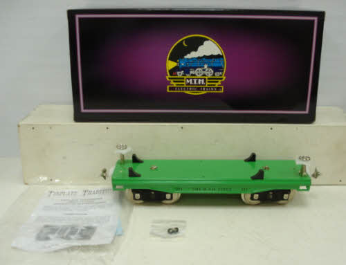 MTH 10-2107 200 Series Standard Gauge Flatcar with Fire Truck