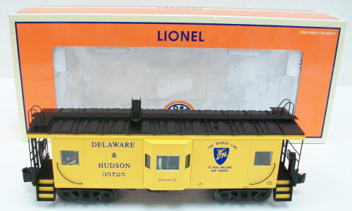 Lionel 6-27617 O Gauge D&H Bay Window Caboose #35725