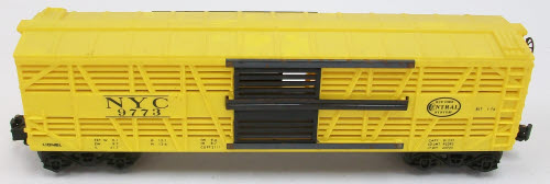 Lionel 6-9773 O Gauge New York Central Cattle Car
