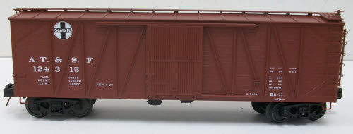 MTH 20-93390 Santa Fe 40’ USRA Single Sheathed Box Car #124315