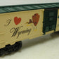 Lionel 6-29936 O Gauge I Love Wyoming Boxcar