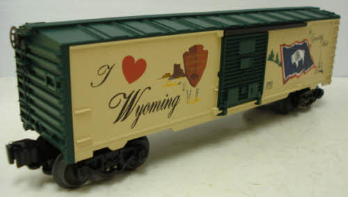 Lionel 6-29936 O Gauge I Love Wyoming Boxcar