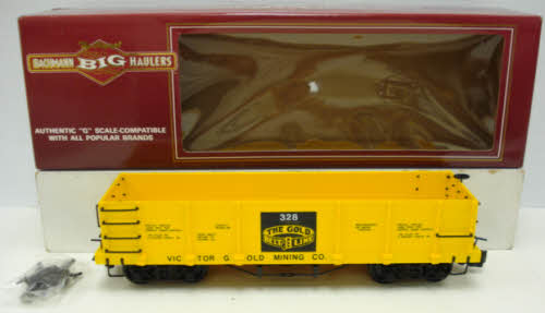 Bachmann 93747 G Scale Victor Gold Mining Gondola #328