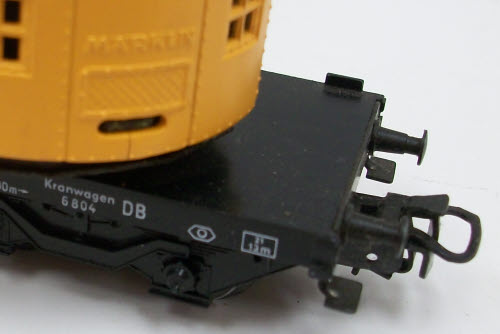 Marklin 4671 HO Scale Crane Car with Operating Crane