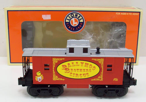 Lionel 6-26577 O Gauge Ballyhoo Brothers Circus Illuminated Caboose