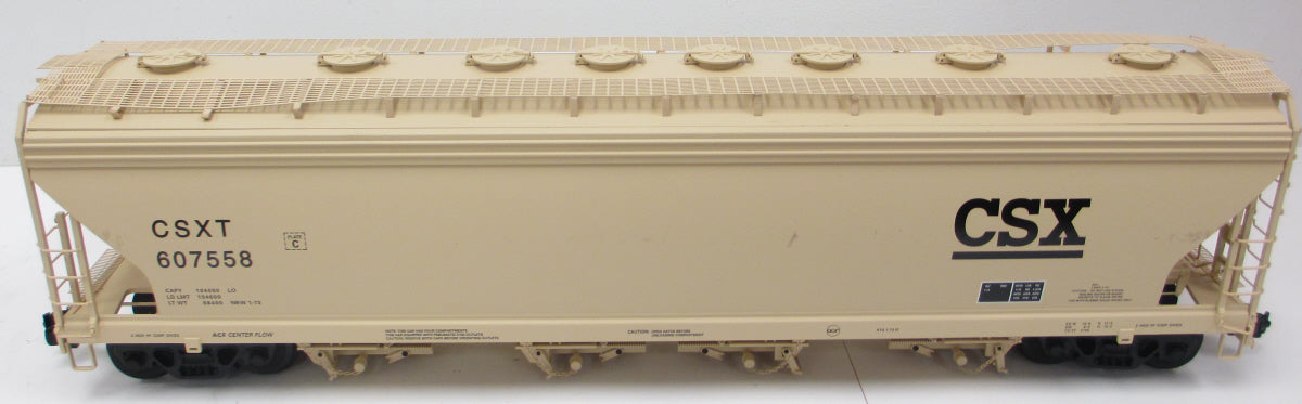 USA Trains R14109 G CSX The Ultimate Series 4-Bay Center Flow Hopper #607556