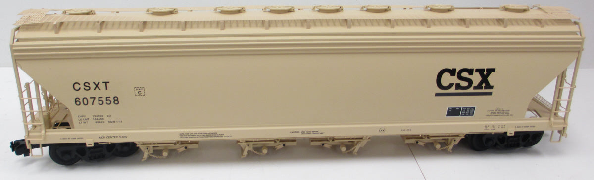 USA Trains R14109 G CSX The Ultimate Series 4-Bay Center Flow Hopper #607556