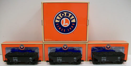 Lionel 6-27032 O Gauge New York Central Offset Hopper 3-Pack