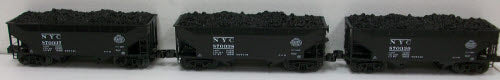 Lionel 6-27032 O Gauge New York Central Offset Hopper 3-Pack