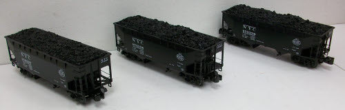 Lionel 6-27032 O Gauge New York Central Offset Hopper 3-Pack