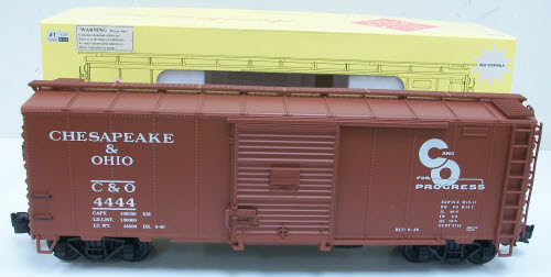 Aristo-Craft 46068 C&O 40' Steel Box Car #4444