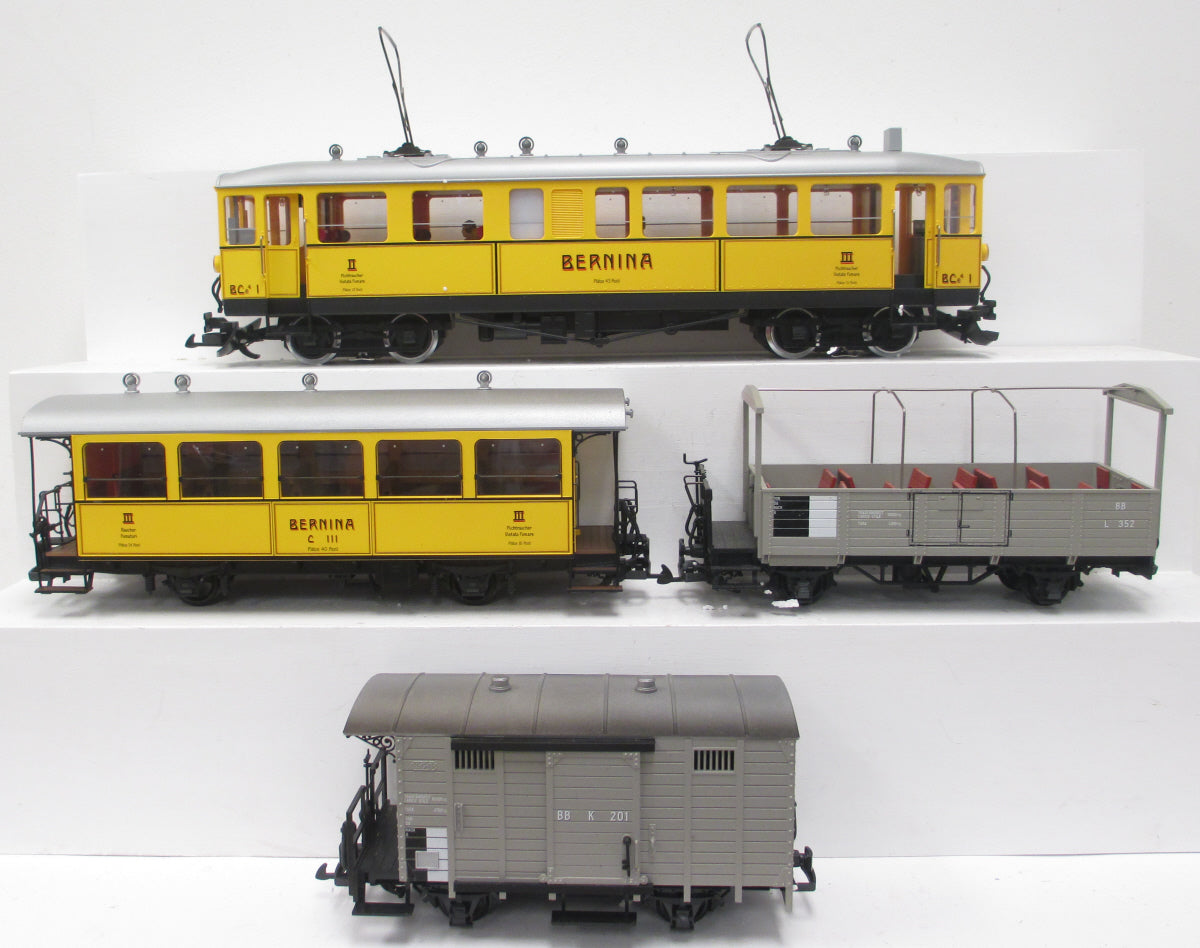LGB 21000 100 Years Bernina RR Anniversary G Gauge Electric Train Set