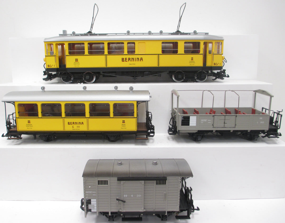 LGB 21000 100 Years Bernina RR Anniversary G Gauge Electric Train Set
