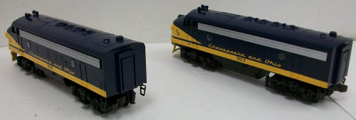 Williams 20706 Chesapeake & Ohio F-7 AA Diesel Set
