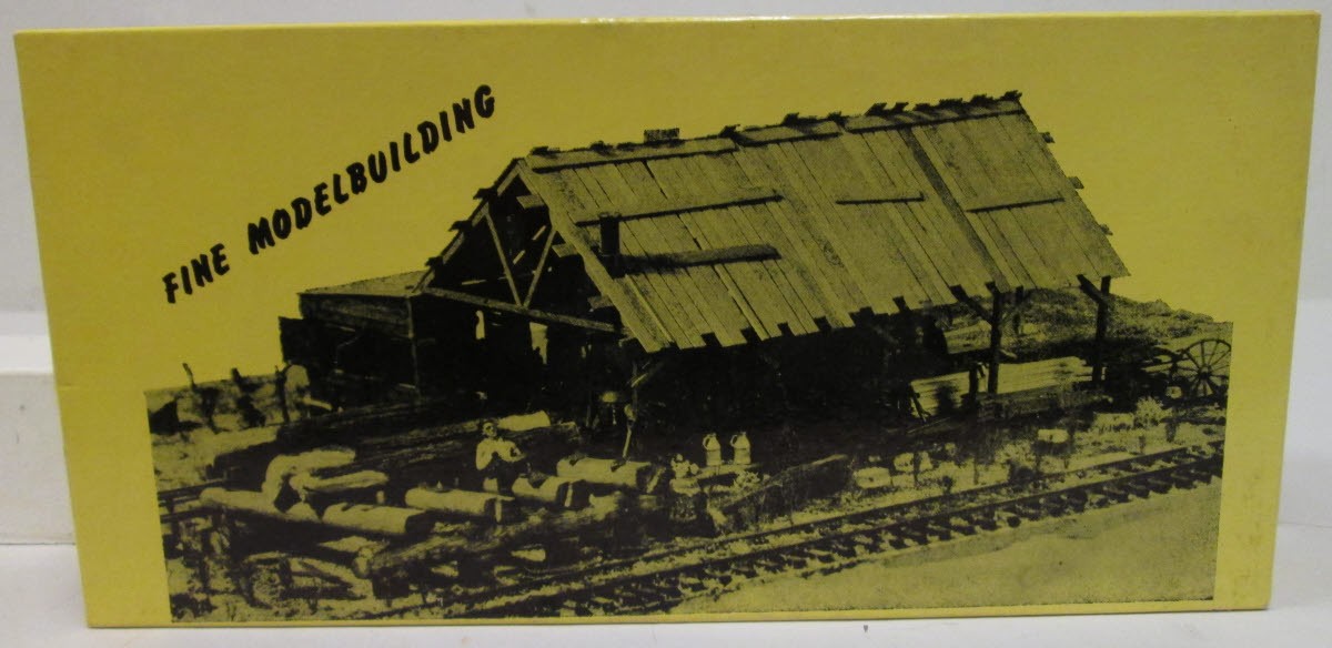 Fine Scale Miniatures 140 HO Scale Sawmill Laser-Cut Building Kit