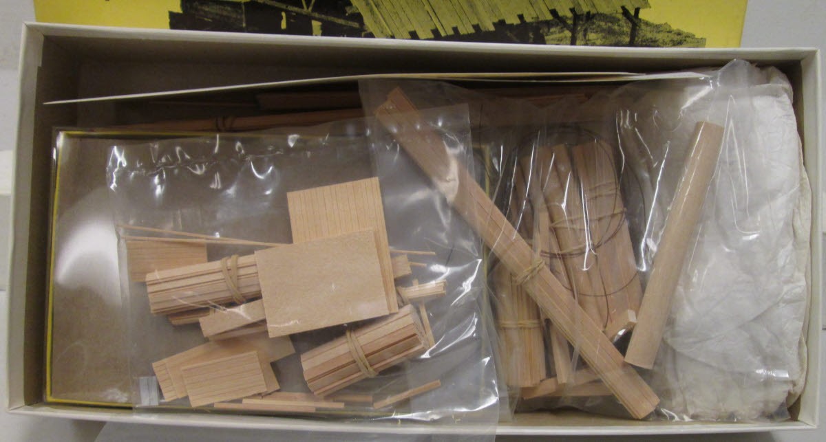 Fine Scale Miniatures 140 HO Scale Sawmill Laser-Cut Building Kit