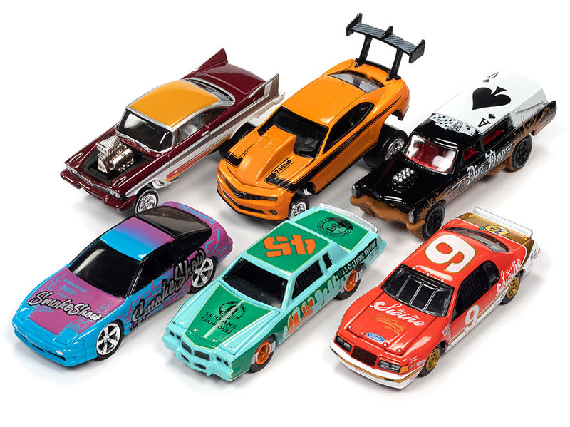 Johnny Lightning JLSF024-A-CASE 1:64 Street Freaks - 2022 Release 2A (Set of 6)