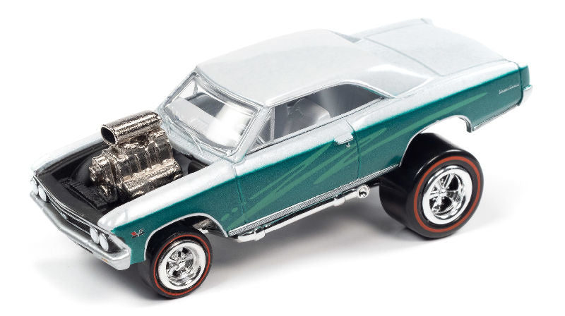Johnny Lightning JLSP208-B-Case 1:64 Zinger 1966 Chevrolet Chevelle Diecast Cars