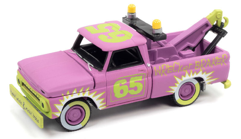 Johnny Lightning JLSP209-B-Case 1:64 Demolition Derby 1965 Chevy Tow Trucks