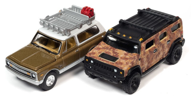 Johnny Lightning JLSP220-A-Case 1:64 Off-Road Twin Pack Diecast Car (Set of 6)