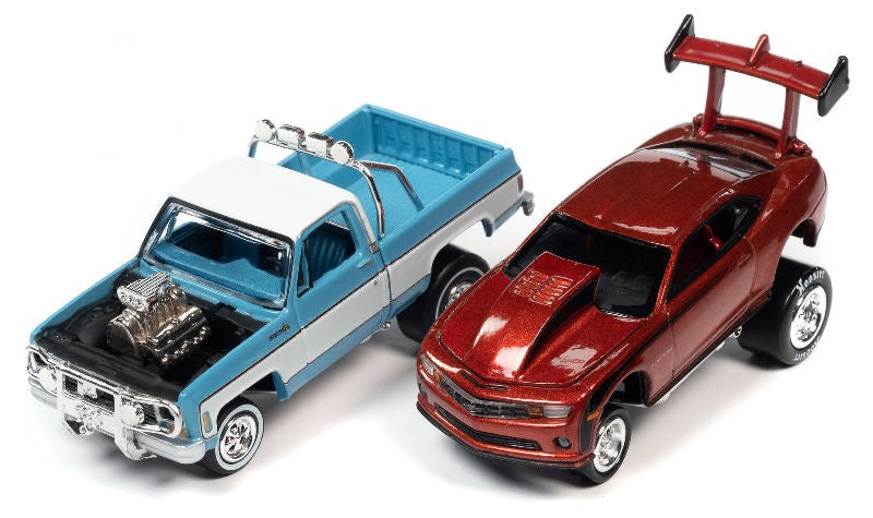 Johnny Lightning JLSP221-A-Case 1:64 Zingers Twin Pack Diecast Car (Set of 6)