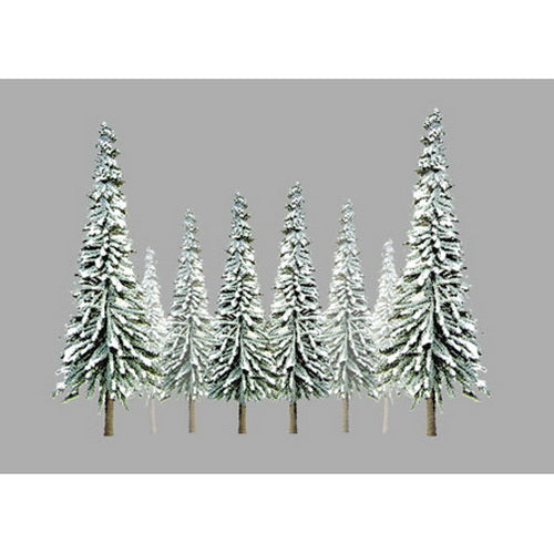 JTT Scenery Products 92006 N 2-4" Snow Pine Super Scenic Tree (Pack of 36)