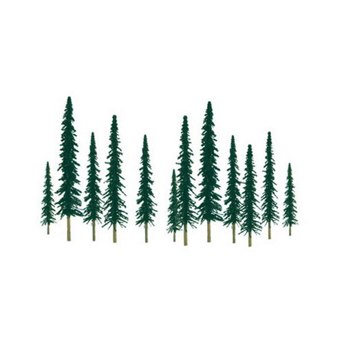 JTT Scenery Products 92010 N 2-4" Super Scenic Conifer Tree (Pack of 36)