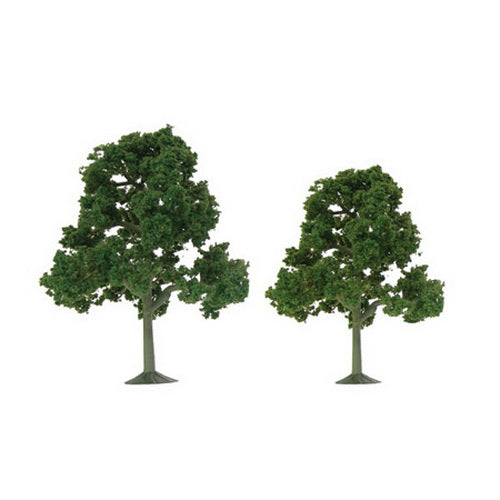 JTT Scenery Products 92109 HO 5.5-6" Super Scenic Deciduous Tree (Pack of 2)